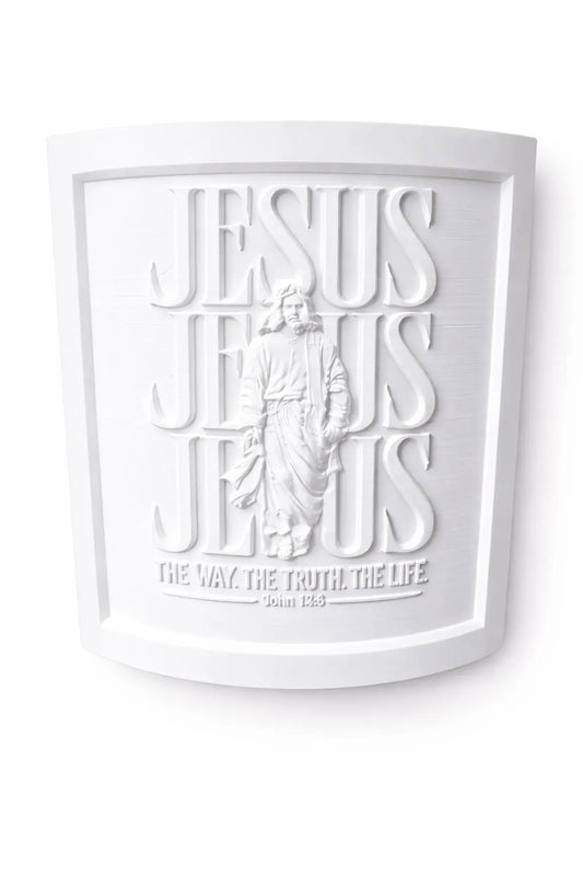 Jesus Night Light – 3D Printed Christian Home Decor, John 14:6