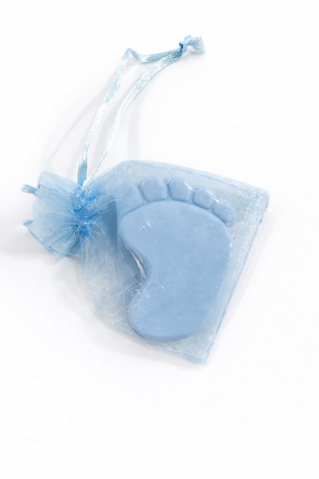 Blue Baby Shower Favor Basket