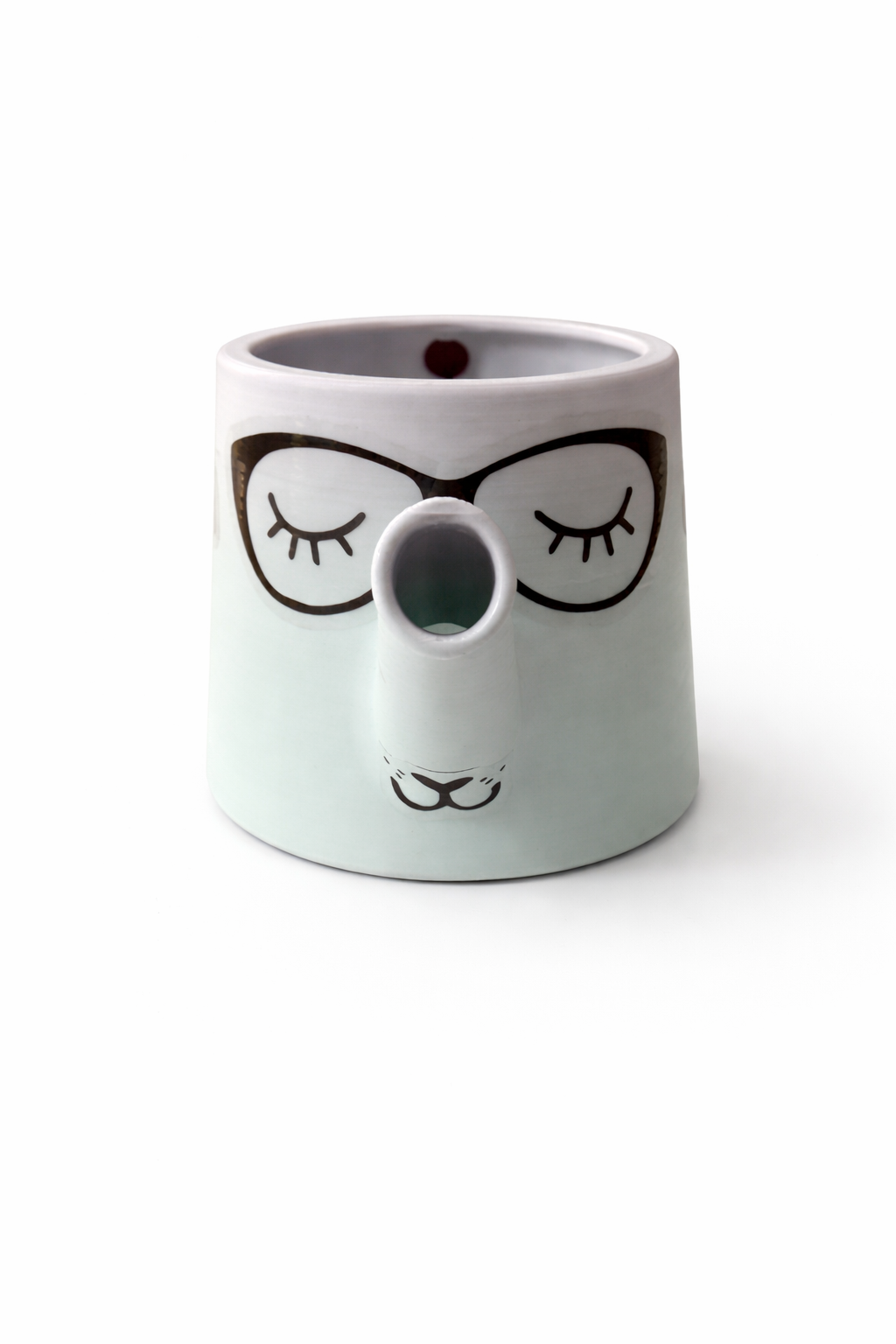 Cat Planter Set with Tray & Watering Can