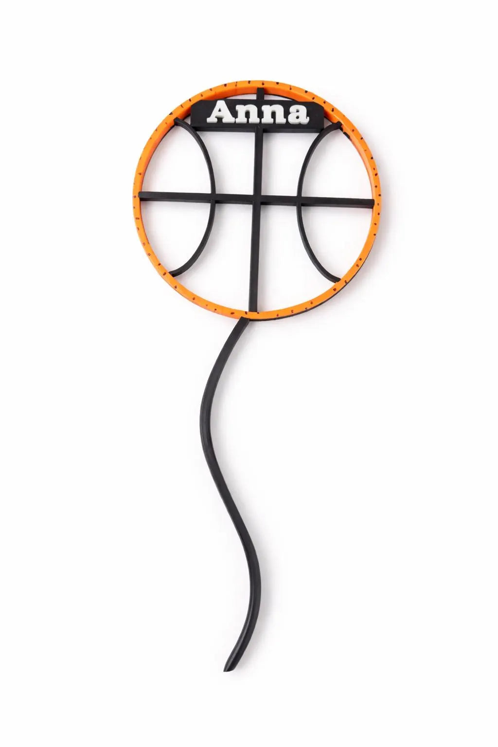 Personalized Basketball Balloon Wall Art - Sports Nursery Decor, Set of 3