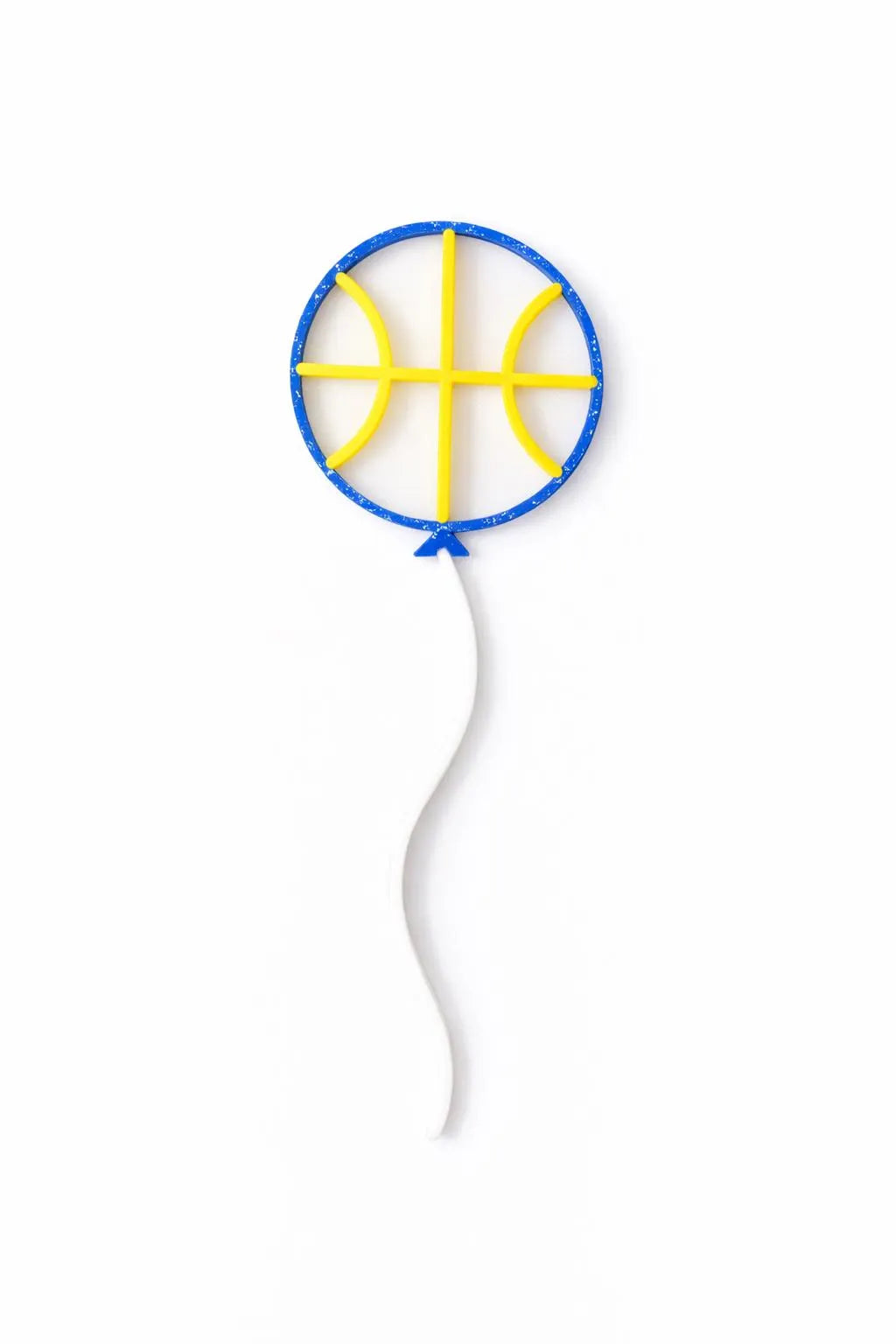 Personalized Basketball Balloon Wall Art - Sports Nursery Decor, Set of 3