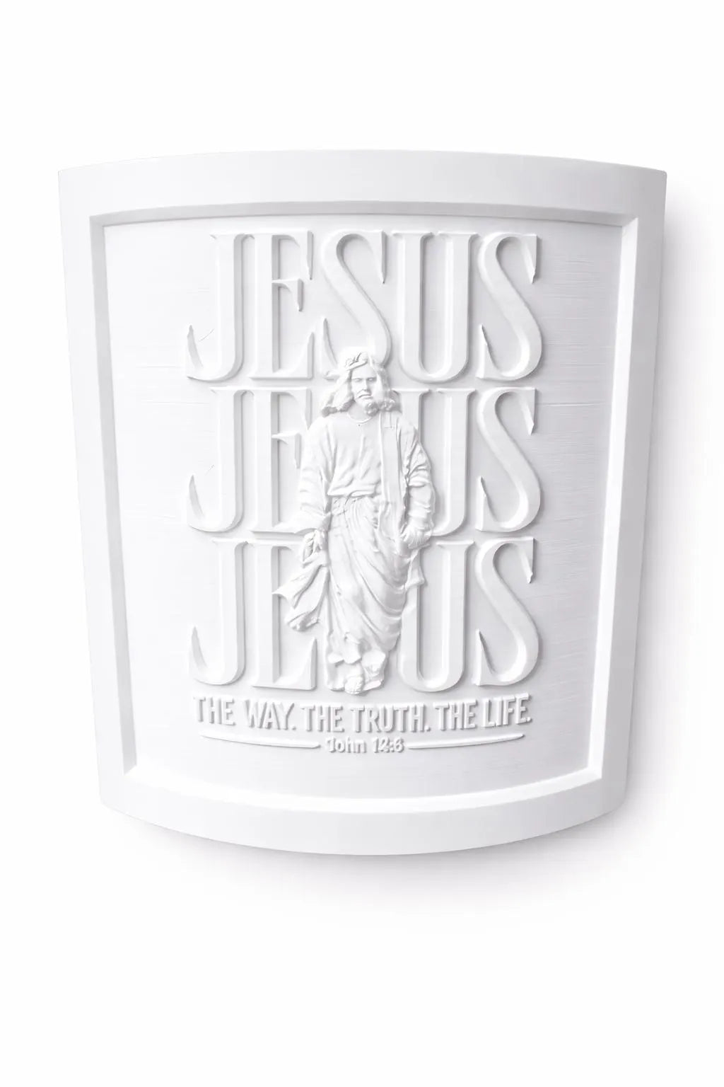Jesus Night Light – 3D Printed Christian Home Decor, John 14:6