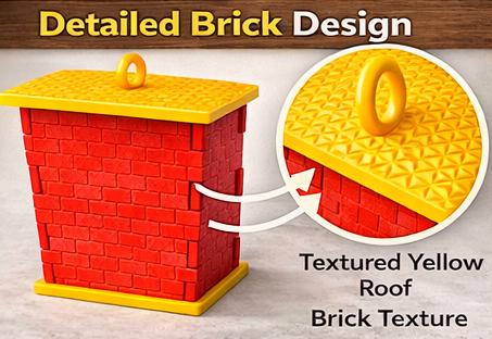 3D Printed Birdhouse (DIY Kit Available)