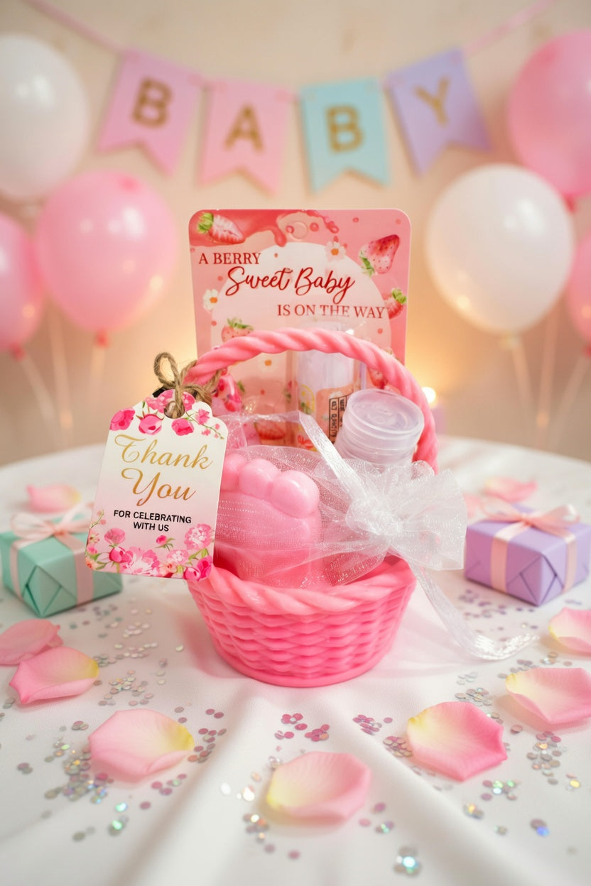 Baby Shower Favor Basket (3D Printed)